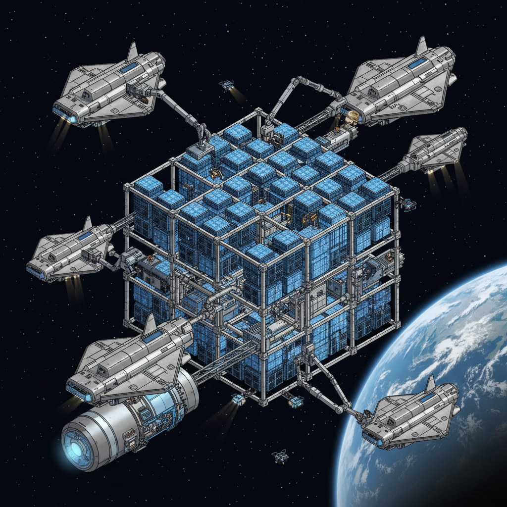 宇宙にデータセンターを配置する未来｜SpaceXの壮大なビジョン